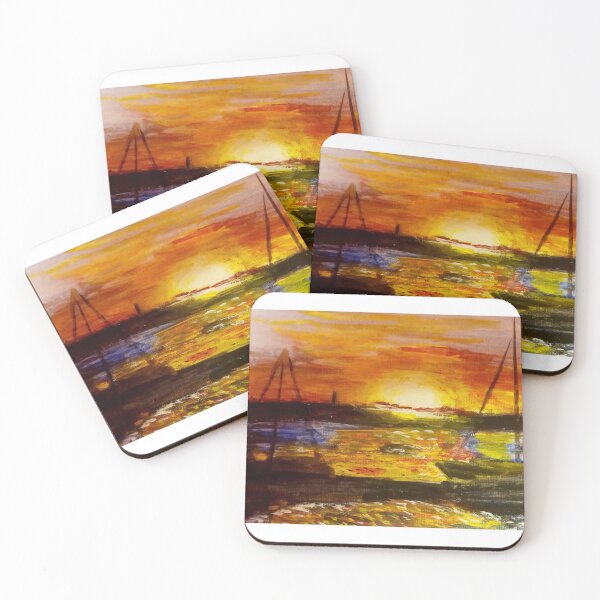 Item preview, Cowes sunset designed and sold by Rowland Glaysher.