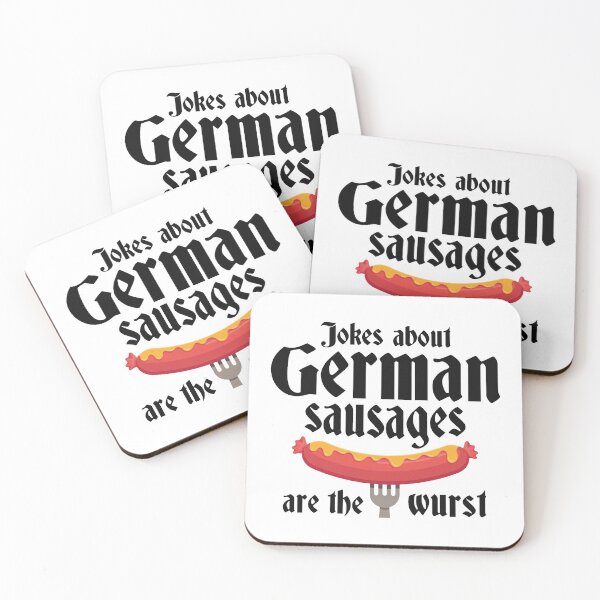 Item preview, Jokes About German Sausages Are The Wurst designed and sold by cherrific.