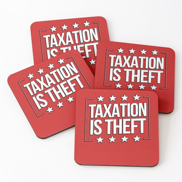 Item preview, Taxation Is Theft Make Taxation Theft Again designed and sold by WillPowerApp.