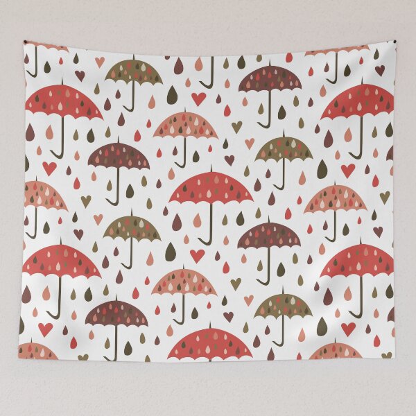 Item preview, Colorful umbrellas pattern designed and sold by Kate-shop.