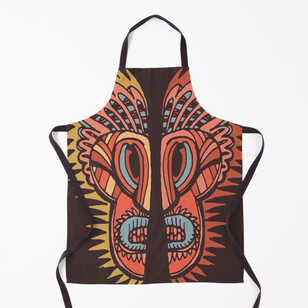 Item preview, mask of an African terrible warrior designed and sold by duxpavlic.