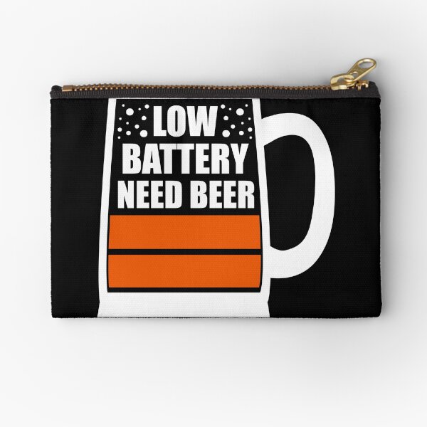 Sarcastic Beer Quotes Zipper Pouches Redbubble
