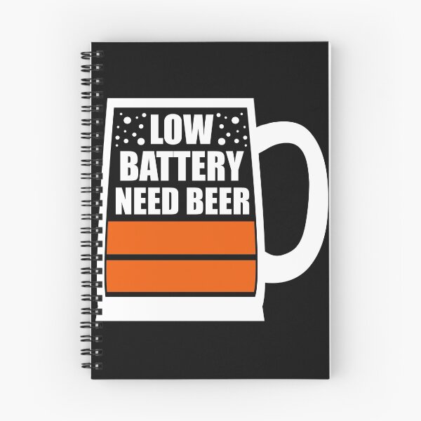 Item preview, Low Battery Need Beer -Funny  craft beer quotes designed and sold by shivani21061993.