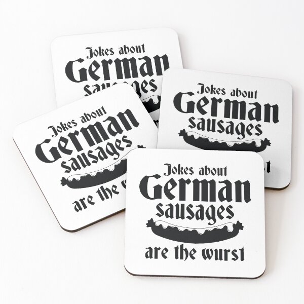 Item preview, Jokes About German Sausages Are The Wurst designed and sold by cherrific.