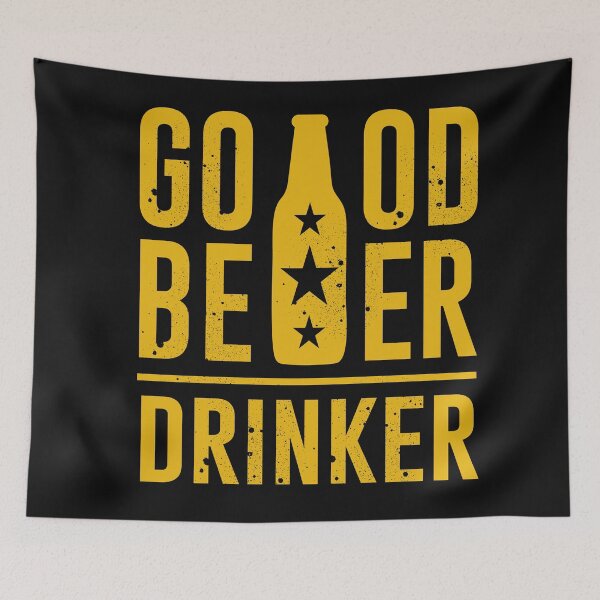 Item preview, Good Beer Drinker -Funny  craft beer quotes designed and sold by shivani21061993.