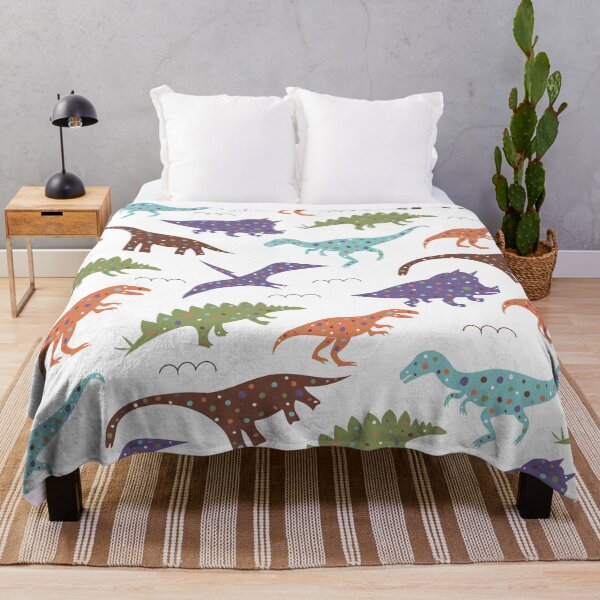 Aperçu de l'œuvre Motif de dinosaures tachetés créée et vendue par Kate-shop.