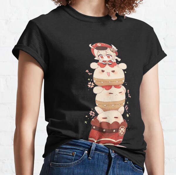 Genshin Impact Chibi Klee Kawaii Jumpy Dumpty Clustergranate Classic T-Shirt