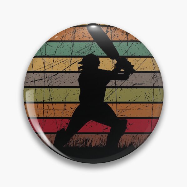 Item preview, Retro Vintage Sunset Cricket Fan Funny Cricket Lover Gift designed and sold by xtocky.