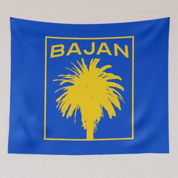 Item preview, Bajan with Barbados Palm Tree Silhouette in Yellow designed and sold by ClickForMore.