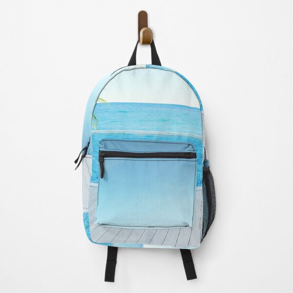 Item preview, Relaxing Beach Background With Swimming Pool designed and sold by JTS STORE.