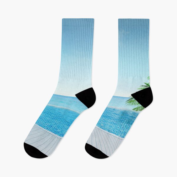 Item preview, Relaxing Beach Background With Swimming Pool designed and sold by JTS STORE.
