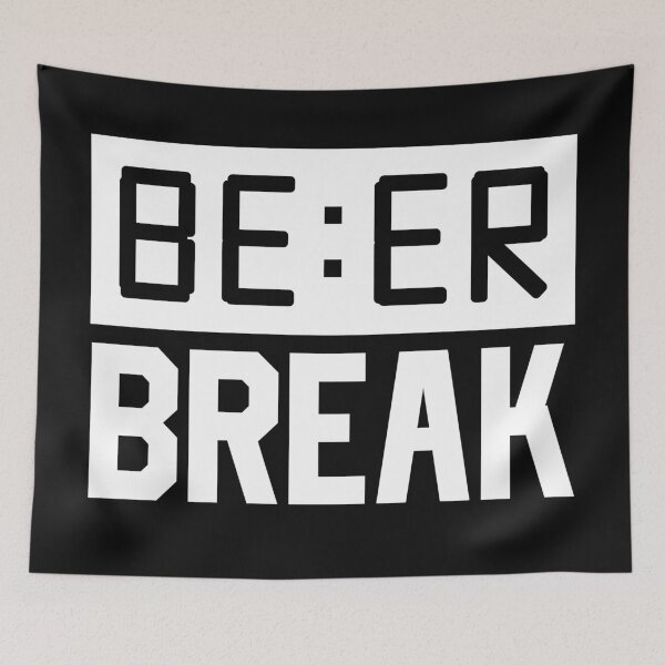 Item preview,  Beer Break -Funny  craft beer quotes designed and sold by shivani21061993.