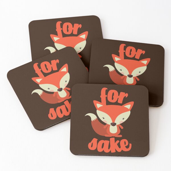Item preview, for fox sake Kawaii designed and sold by KawaiiPark.