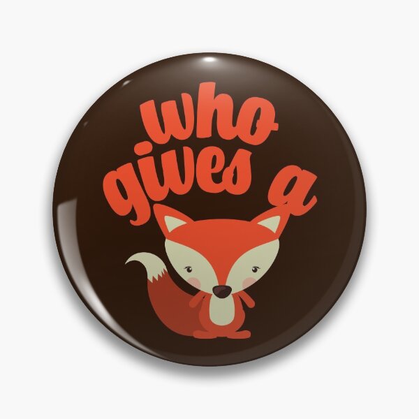 Item preview, who gives a fox Kawaii designed and sold by KawaiiPark.