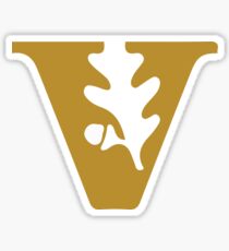 Vanderbilt University Sticker Sticker
