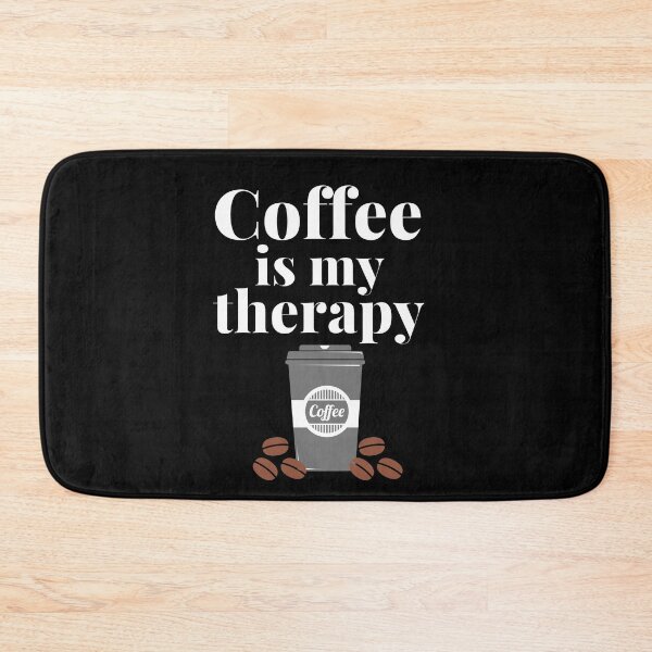 Item preview, Coffee is my therapy designed and sold by Gerhanj.