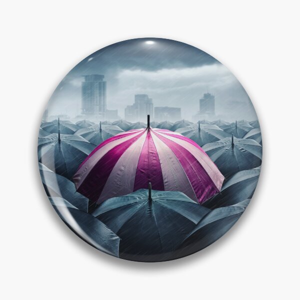 Item preview, Abstract Pink Umbrella designed and sold by TransFoto.