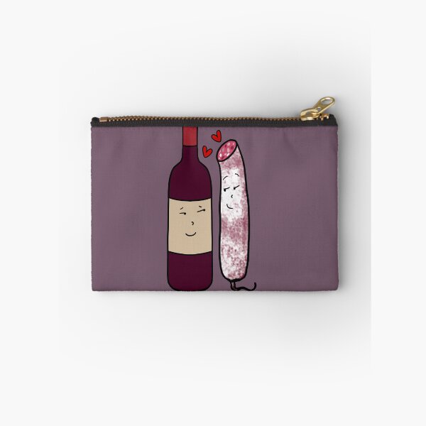Item preview, Spinach sauciflard in love, wine and sausage couple aperitif designed and sold by Catcrea.