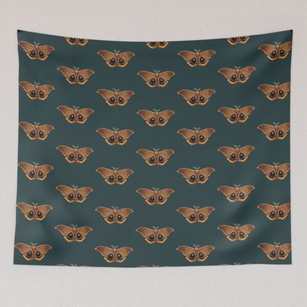 Item preview, Moths of Texas: Polyphemus Moth designed and sold by malcontentious.