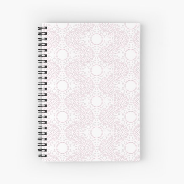 Pink pattern Spiral Notebook