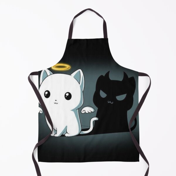 Item preview, Angel&Devil kitty cat designed and sold by hriundelj.