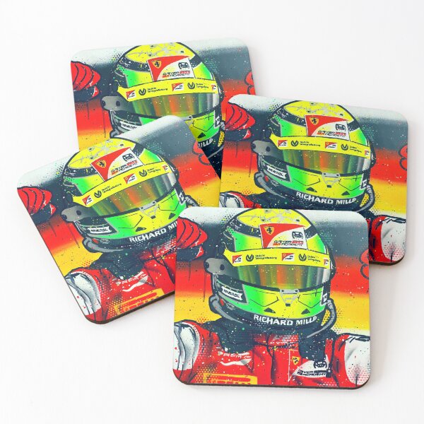 Item preview, Mick Schumacher 2020 F2 Champ - Graffiti Painting by DRAutoArt designed and sold by DRAutoArt.