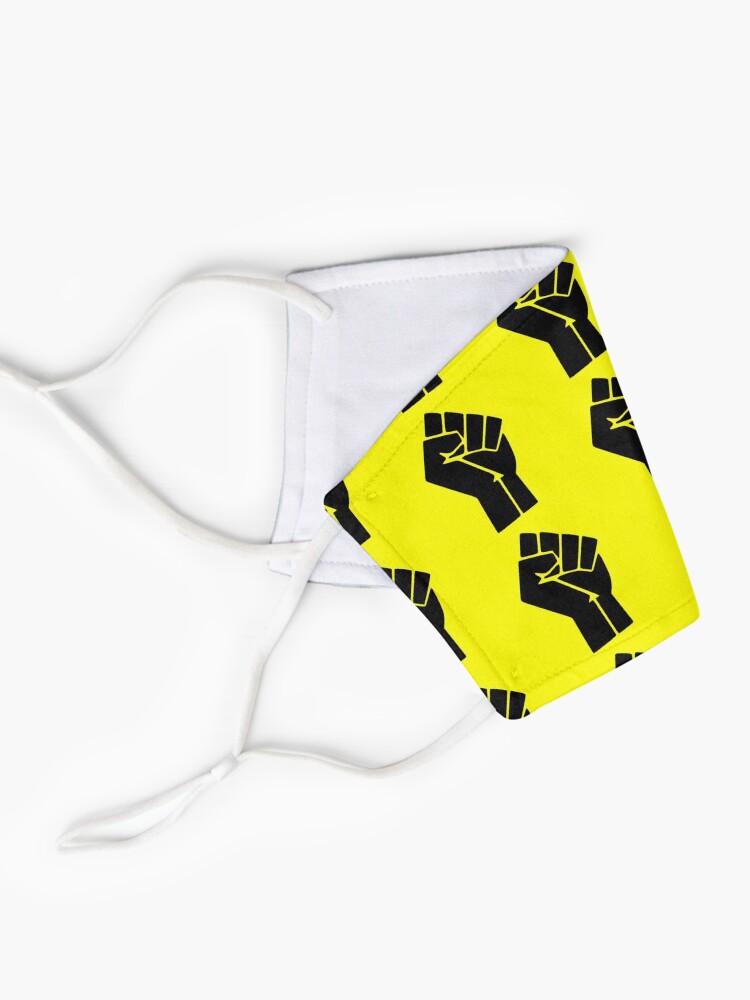 Alternate view of BLM Black Lives Matter Logo Mask