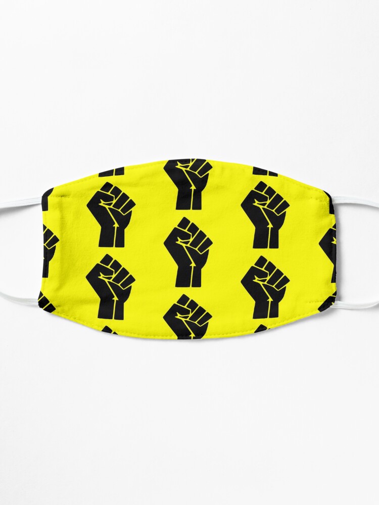 Alternate view of BLM Black Lives Matter Logo Mask