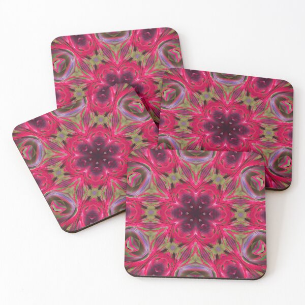 Item preview, fuchsia mandala flower designed and sold by haroulita.
