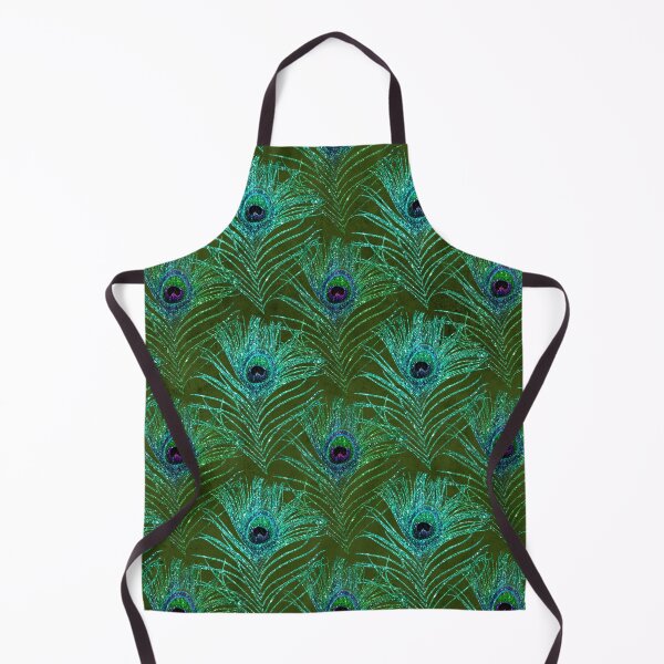 Item preview, Peacock Glitter Feather Pattern 10 designed and sold by AlokeDesigns.