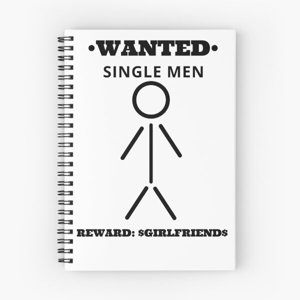 Item preview, Ladies T-Shirt Wanted Single Men White T-Shirt designed and sold by DesignsByAce.