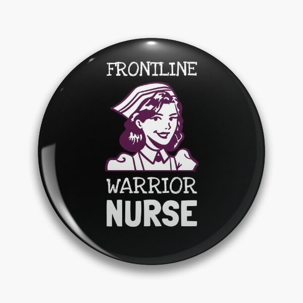 Item preview, Frontline Warrior Nurse designed and sold by greenchimp.