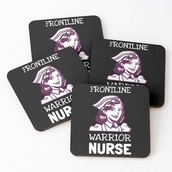 Item preview, Frontline Warrior Nurse designed and sold by greenchimp.