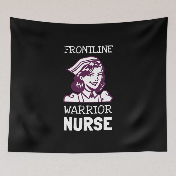 Item preview, Frontline Warrior Nurse designed and sold by greenchimp.