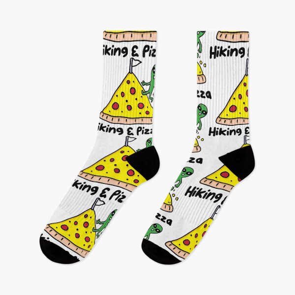 Item preview, Hiking And Pizza designed and sold by happysketchy.