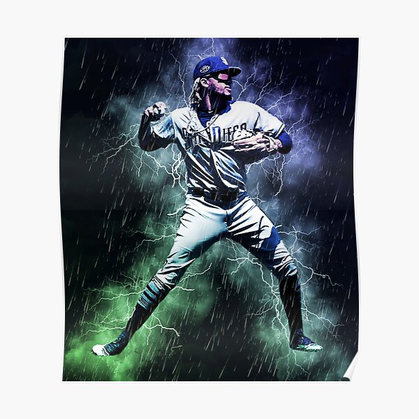 Fernando Tatis Jr Baseball Art Sticker Photographic Print for Sale by  jacksrome6