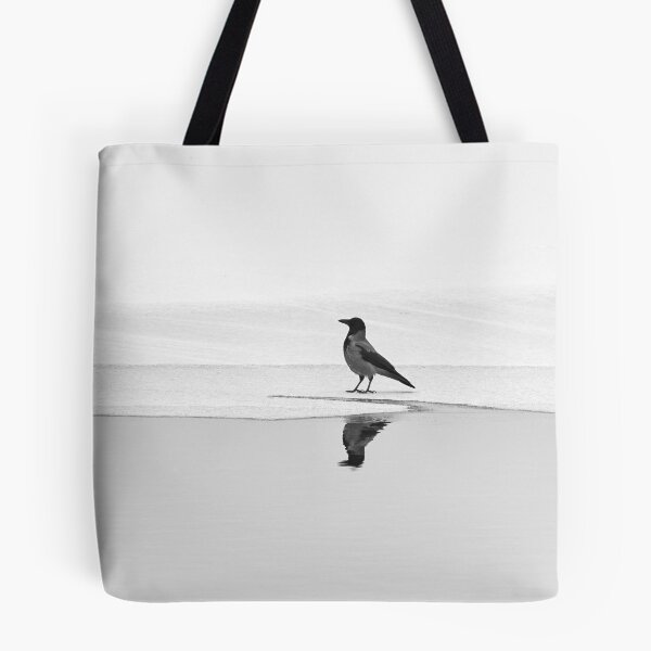 Item preview, The bold Hooden crow walking on thin ice designed and sold by Jouko Lehto Photography.