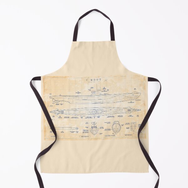 Item preview, Das Boot: U-Boot Type VIIC (U-96) (Old Blue Grid) designed and sold by BGALAXY.