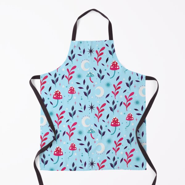 Item preview, Colorful forest pattern blue and pink designed and sold by Texdoodles.