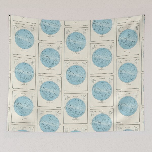 Item preview, Star map September Midnight designed and sold by Salocin.