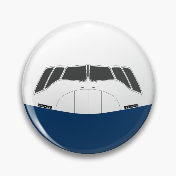 Item preview, MD11 Front View Windshield Nose Design designed and sold by Aviation Tees.