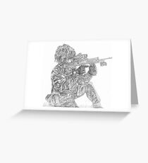 Aim Greeting Card