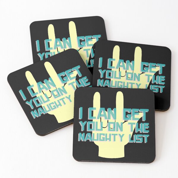 Item preview, I Can Get you On The Naughty List designed and sold by greenchimp.