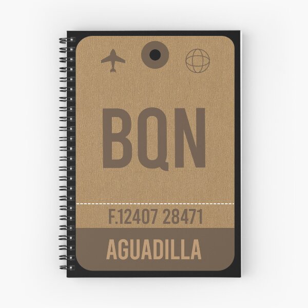 Item preview, Aguadilla Airport Code, Airport Vintage Luggage Tag designed and sold by InspireShop.