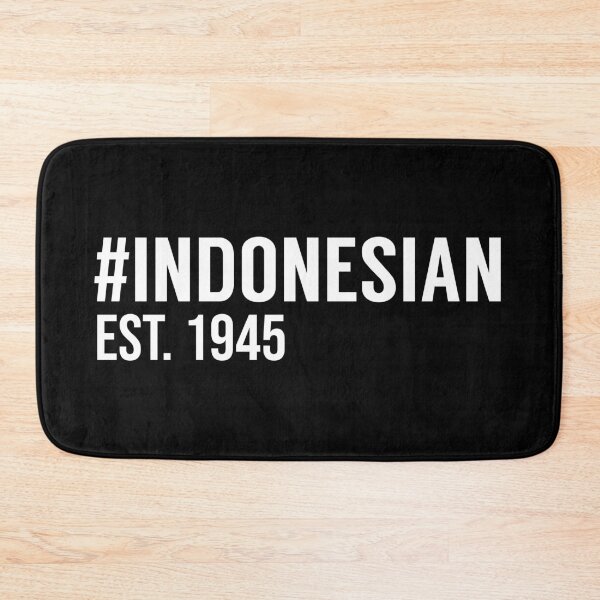 Artikelvorschau, Hashtag Indonesian Est. 1945 entworfen und verkauft von MSA-42.