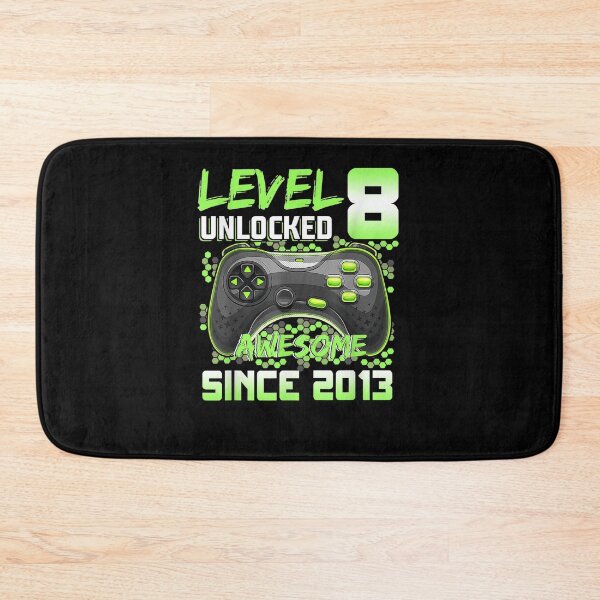 Item preview, Level 8 Unlocked Awesome 2013 Video Game 8th Bday Gifts designed and sold by shirleyfinley.