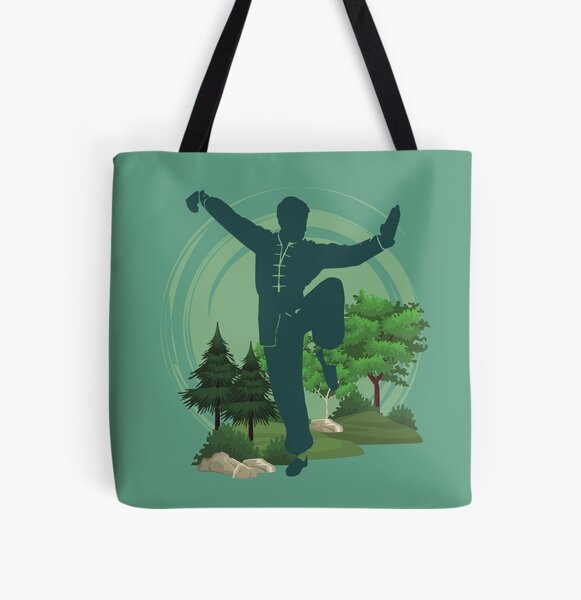太极 Tai Ji All Over Print Tote Bag