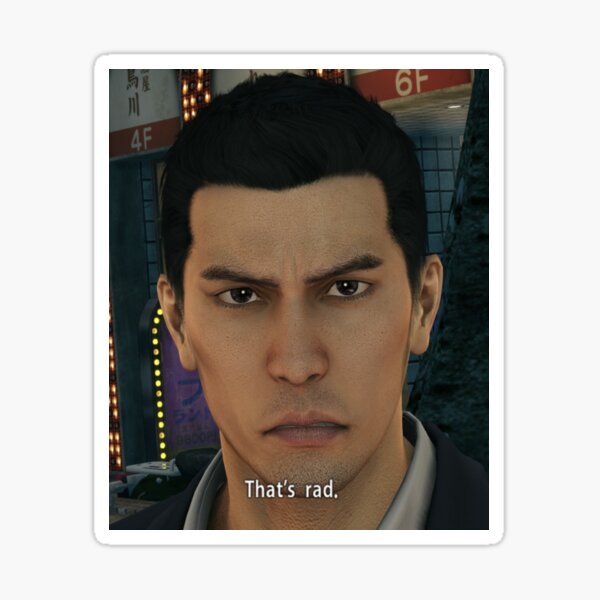 Item preview, Yakuza Kiryu That's rad designed and sold by Deepcale.