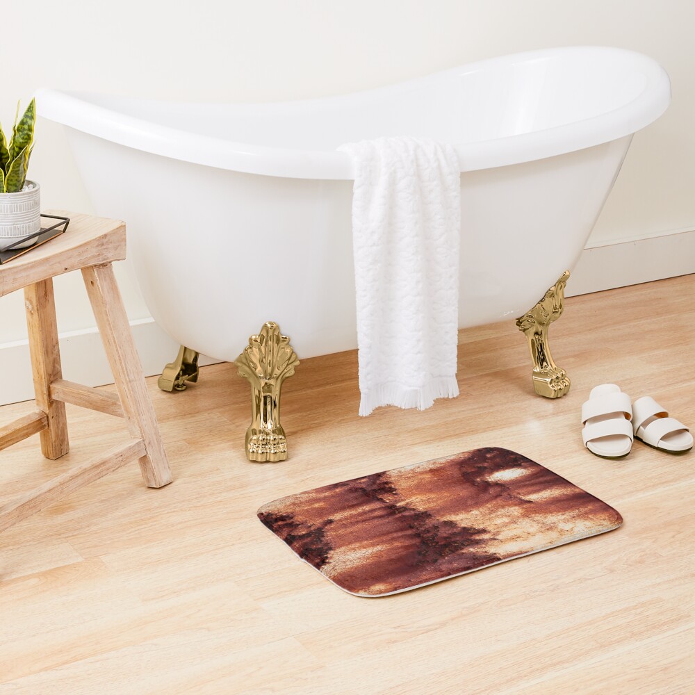 Item preview, Bath Mat designed and sold by BadgerCastle.