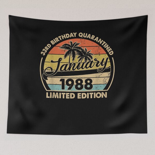Item preview, January 1988 Limited Edition 33rd Birthday Quarantined designed and sold by shirleyfinley.